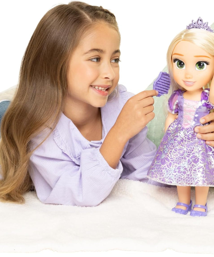 Disney Princess Core Doll 15-Inch Glass Eyes Disney 100th Anniversary Rapunzel