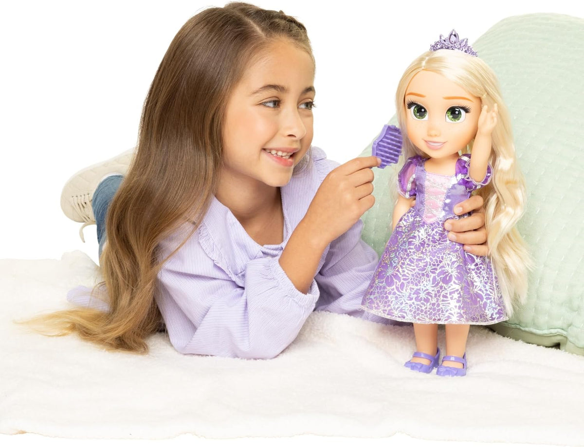 Disney Princess Core Doll 15-Inch Glass Eyes Disney 100th Anniversary Rapunzel