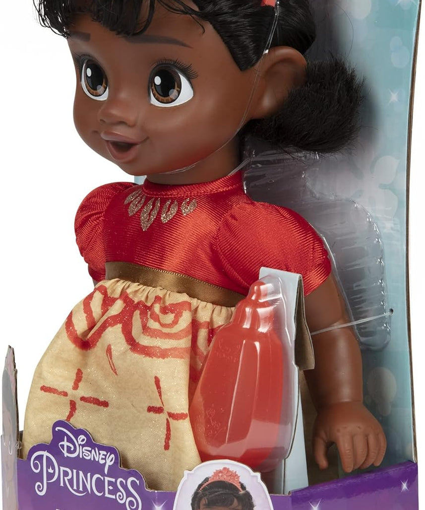 Disney Princess Moana Baby Doll with Baby Bottle & Hair Pin