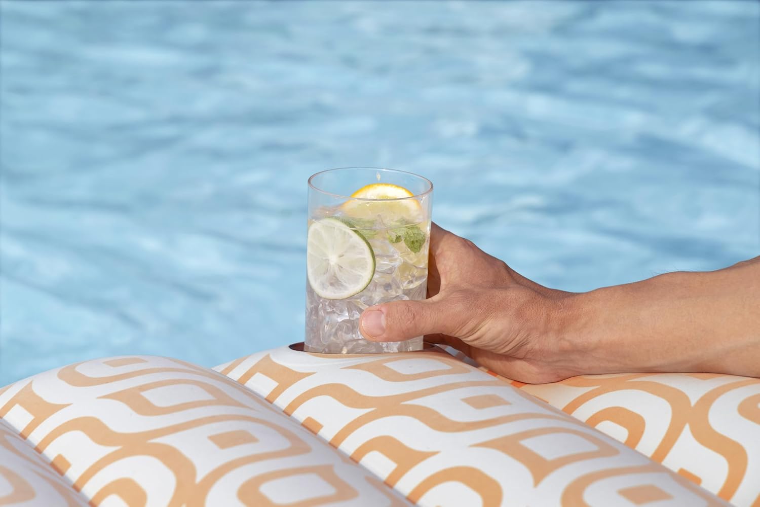 Bestway Airmat Deluxe Floating Mat 183x84cm, Outdoor & Indoor Relaxation & Play, Luxury Lounges & Floats