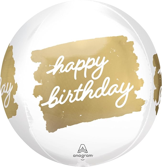 M.15'' GOLDEN BIRTHDAY ORBZ