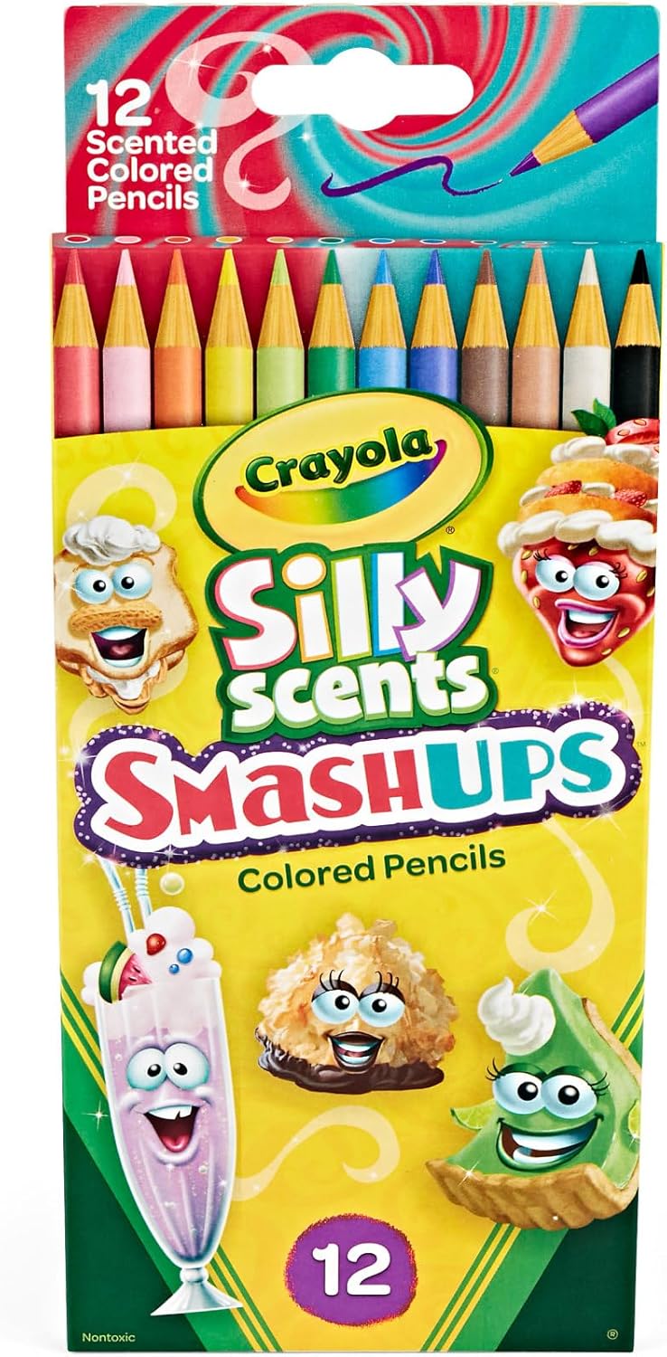 Crayola Silly Scents Colored Pencils 12 ct