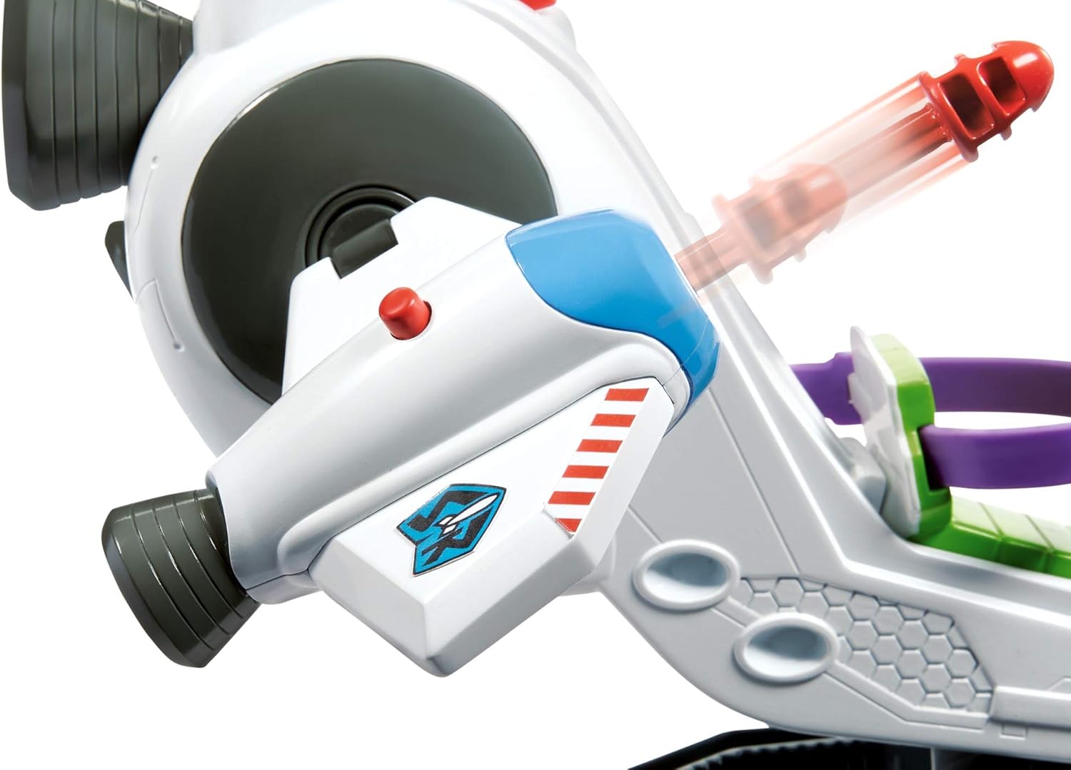 Disney Pixar Toy Story Galaxy Explorer Spacecraft Toy Vehicle with Launcher Claw Rescue Feature for Kids 4+ Buzz Lightyear Space Adventure Playset GNJ48