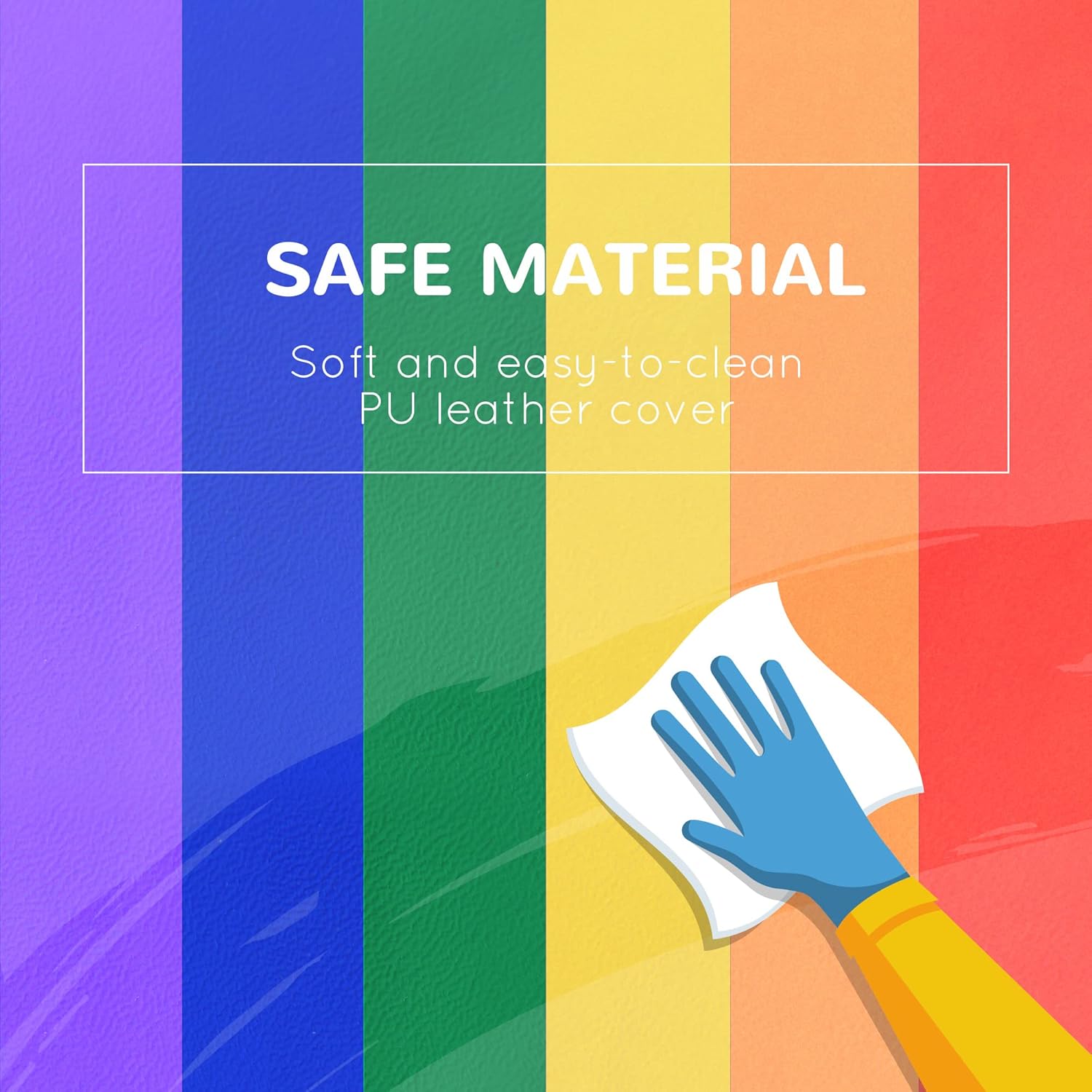 12 Piece Soft Play Foam Blocks Set for Toddlers, Baby Climbing Stacking Building Blocks, Indoor Learning Activity Toy, Safe PU Foam Playset, Ages 18 Months+