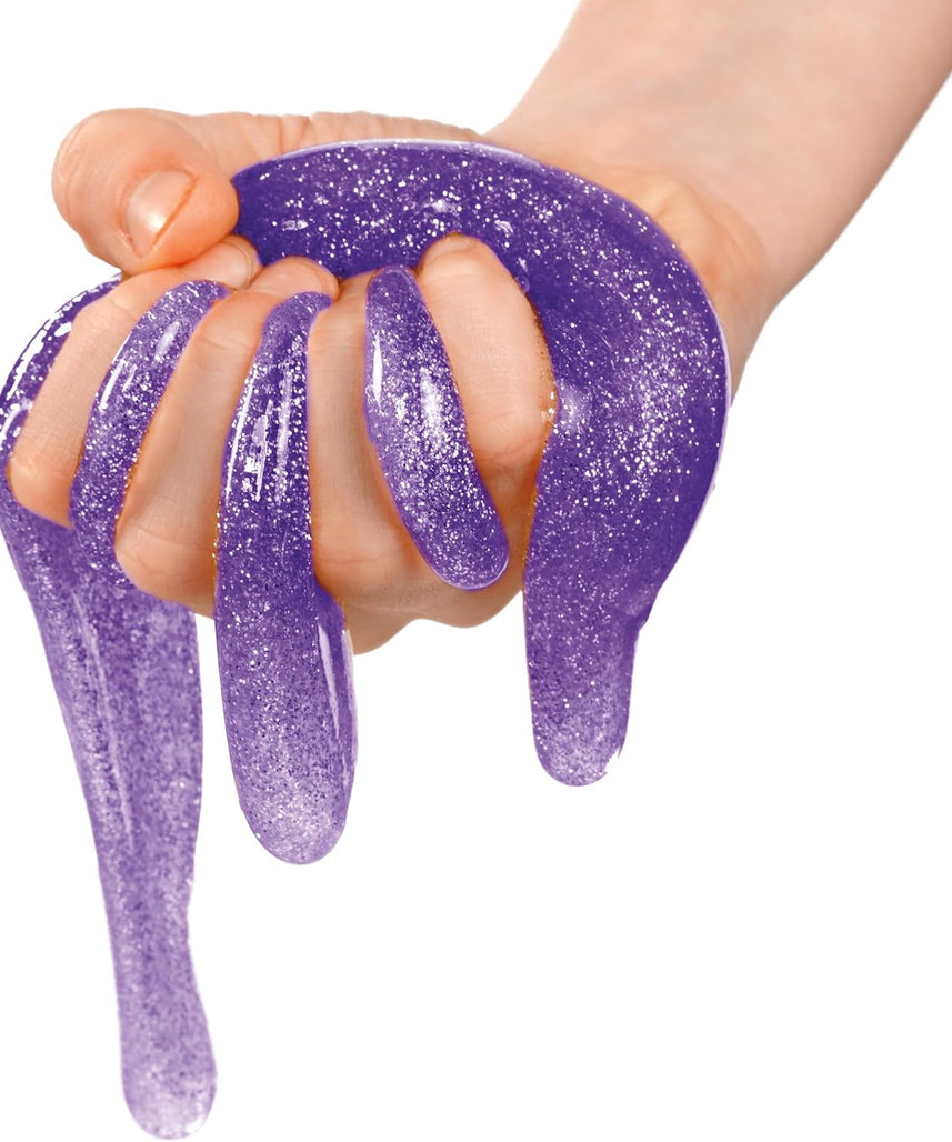 Cra-Z-Art Slimy Slimy Blends, 12 Colors of Super Stretchy Slime with 3 Fun Add-Ins, Non-Sticky, Long-Lasting Sensory Play Kit for Kids, Birthday Gift for 6+