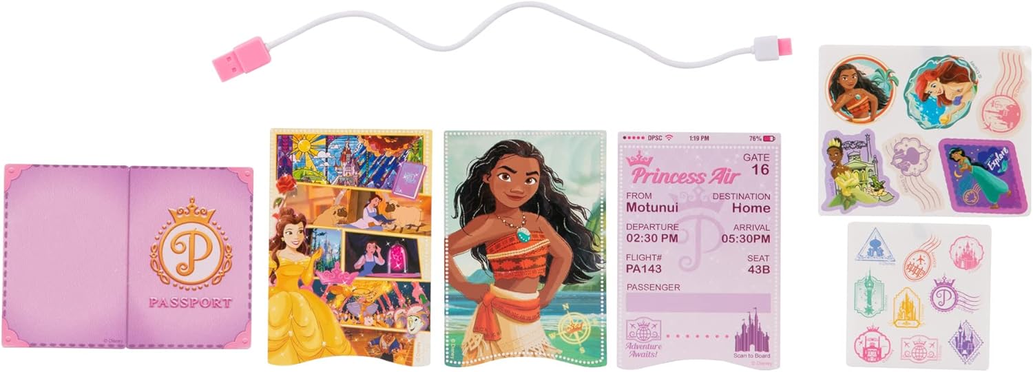 Disney Princess Style Deluxe Suitcase Set