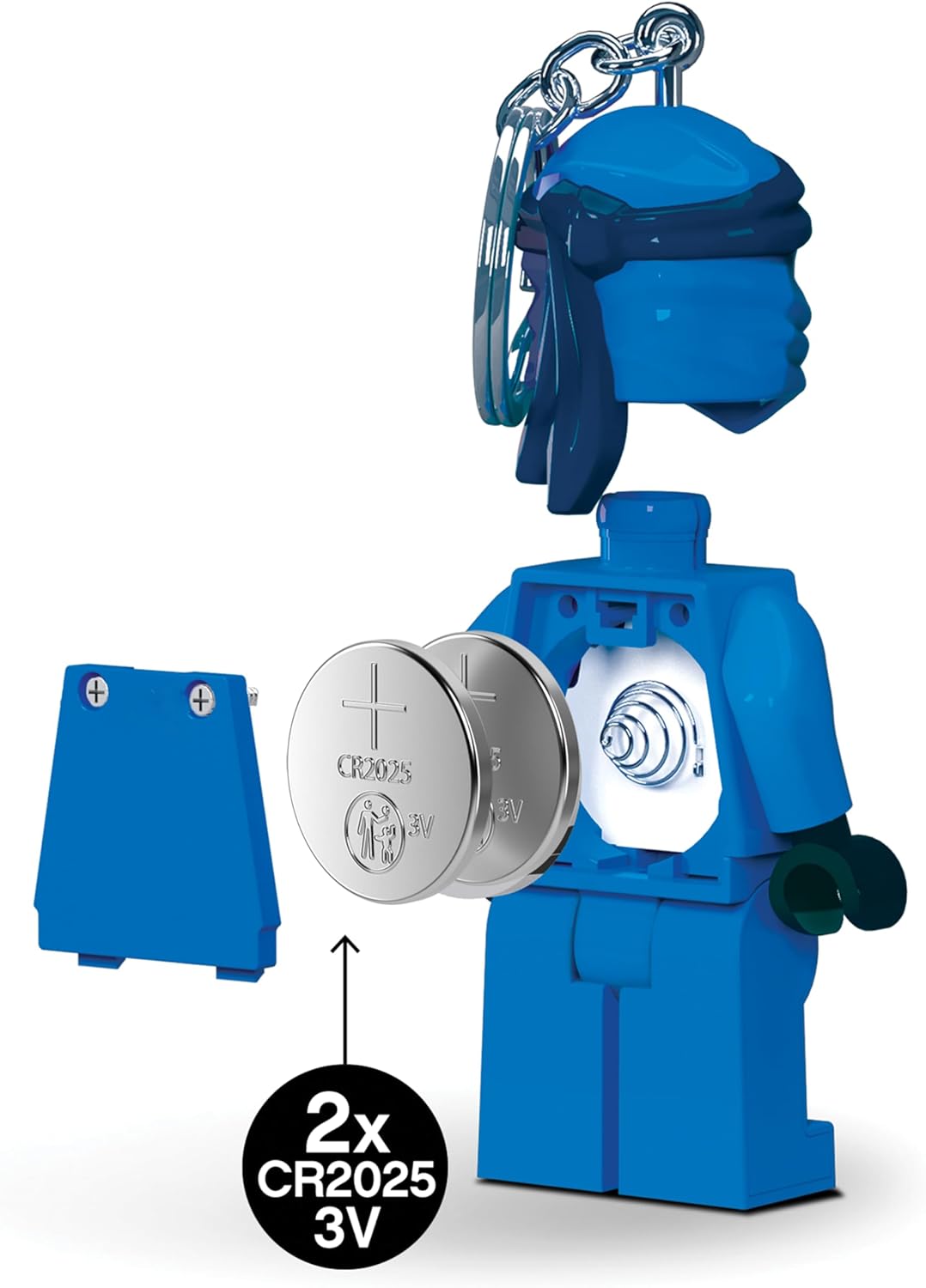 Lego IQ Ninjago Keychain Light_Legacy Jay