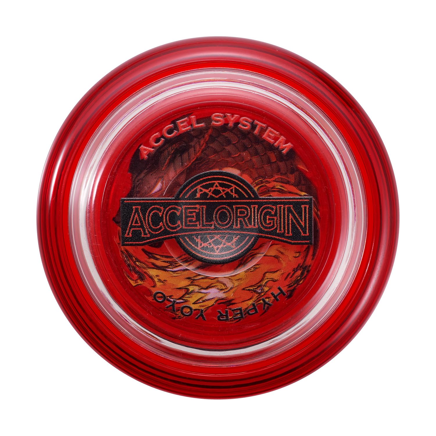 Bandai 60001 Accel Hyper Yo Red, Skill Game, Optimised JoJo for Children from 8 Years, with its Accel System, Test All Tricks Quickly and Easily