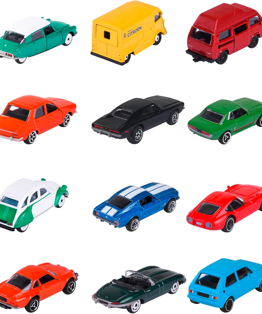 Majorette Citroën 2CV Charleston, Die Cast Toy Car, 1:64 Scale, 3 Inch Collectible Vehicle, Push Car Toy, Kids and Collectors, Ages 3+