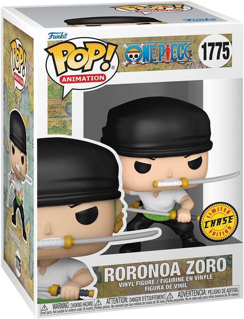 Funko Pop Animation One Piece Roronoa Zoro Refresh Vinyl Figure Collectable Toy For Kids & Adults Anime Fans Ages 14+