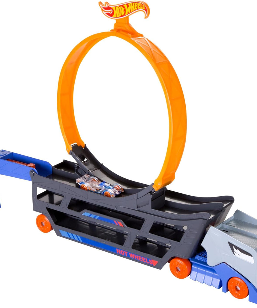 Hot Wheels Stunt and Go Transporter Truck