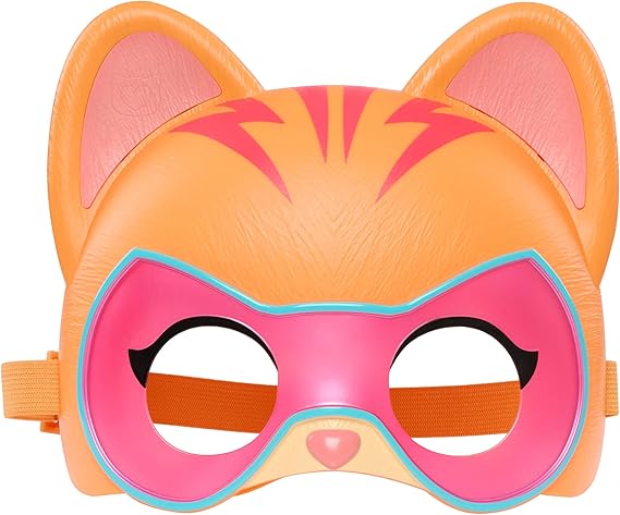 Just Play Disney Junior SuperKitties Ginny Hero Mask, Lights and Sounds Role Play Mask, Kids 3+