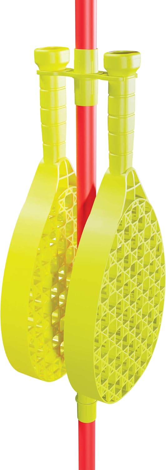 Mookie Swingball Classic with Championship Spiral Top and Real Tennis Ball, Outdoor Swing Tennis Game for Active Play, 5Y+ Years