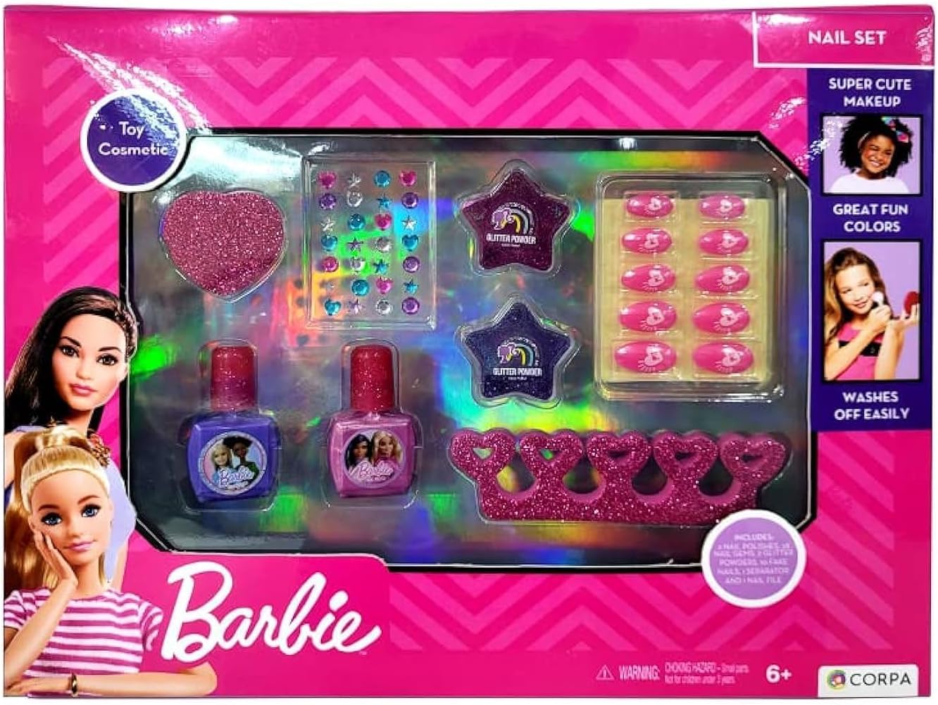 Barbie Nail Set Large