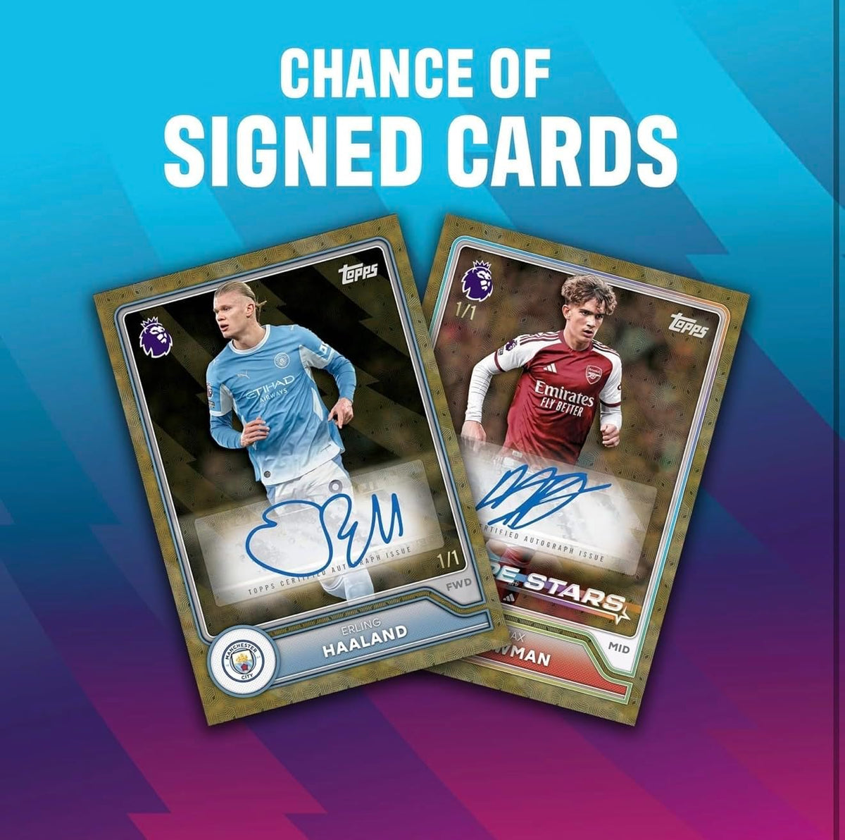 Topps Premier League 2026/27 Starter Pack, Binder with Checklist, Card Sleeves and 32 Trading Cards, Gold Lion Card and Guaranteed Insert, Official Premier League Football Collection, 6+ Years