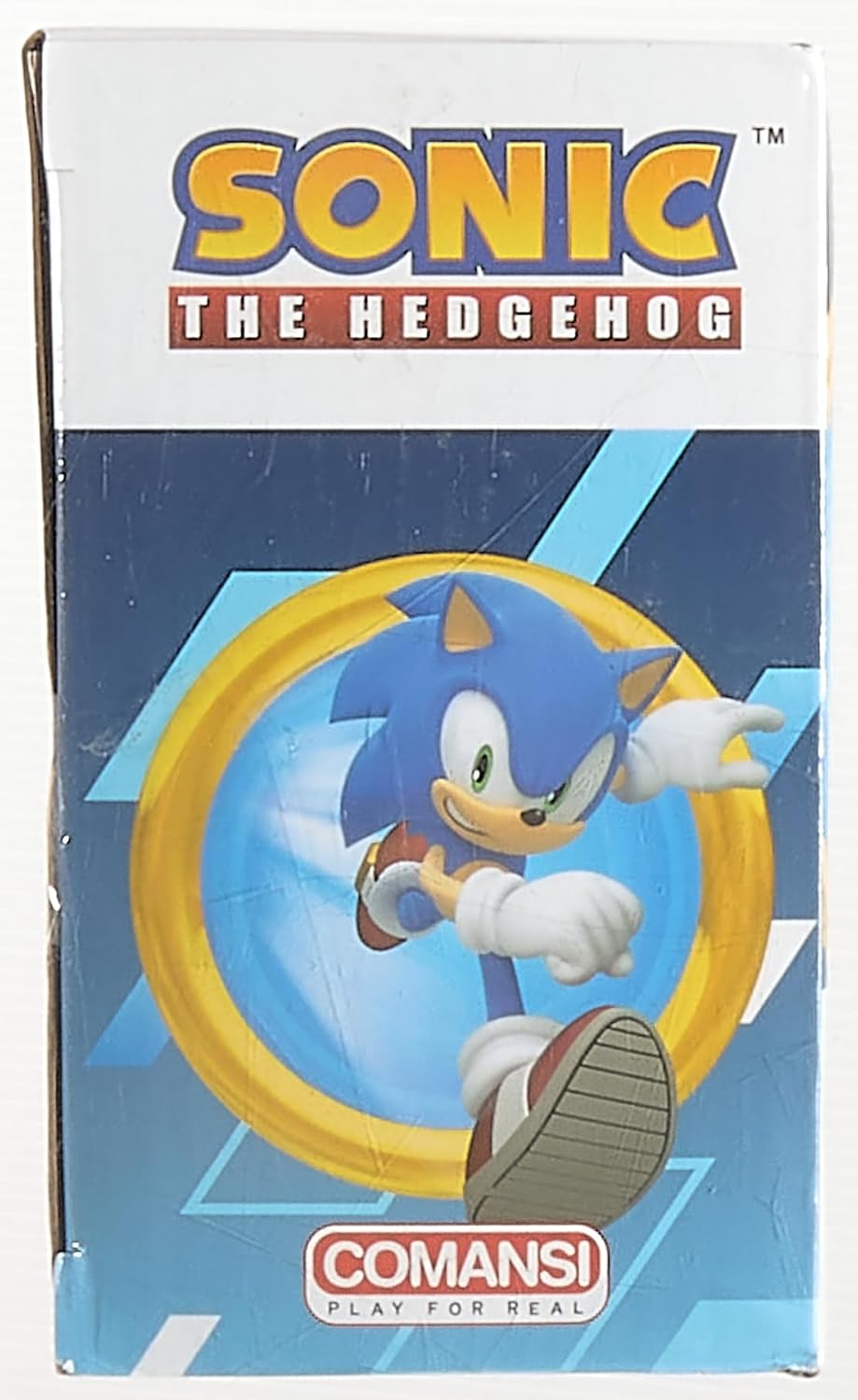 Comansi Sonic Figurines Gift Box 4-Piece Set, Miniature Figures of Sonic, Shadow, Knuckles, Tails, High-Quality Thermoplastic Plastic, Tabletop Collectible Toys, 6cm, Officially Licensed