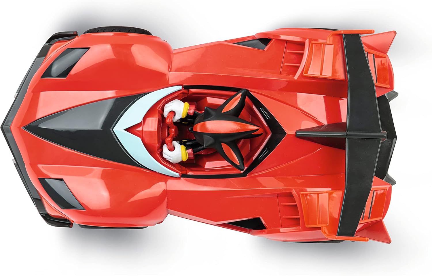 سيارة سونيك ريسينغ شادو من فريق RC، بمقياس 1:18، بتردد 2.4 جيجاهرتز، مزودة بمصابيح LED، وملصقات قابلة للتعديل، وهيكل متين، وسرعة عالية، ومرخصة رسميًا من SEGA، هدية للأطفال من عمر 6 سنوات فما فوق