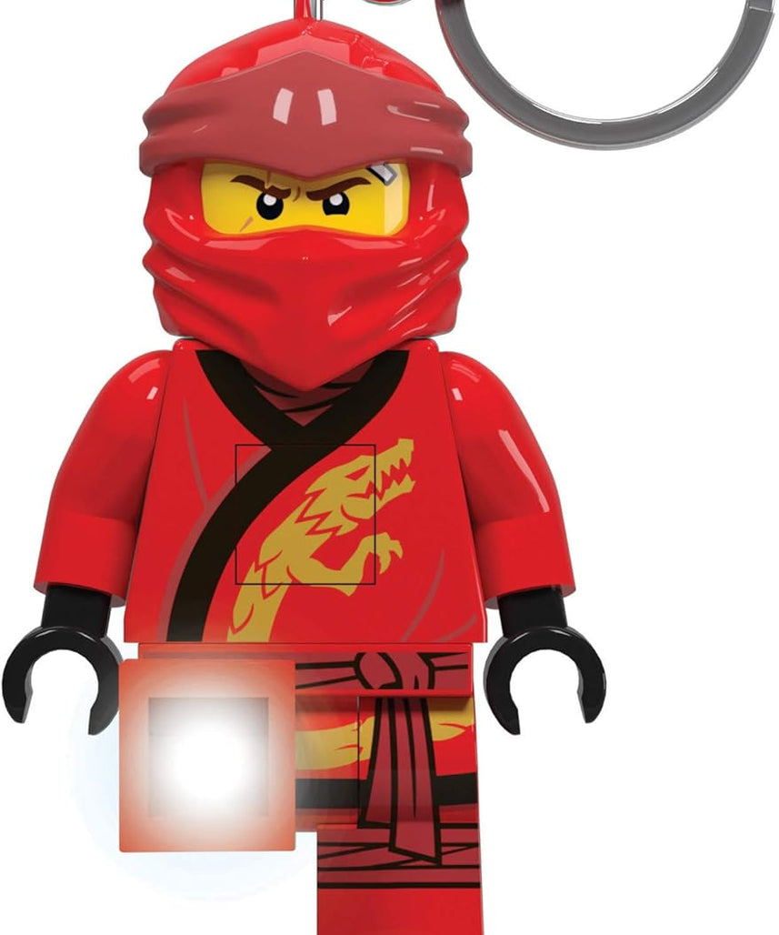 Lego IQ Ninjago Light Legacy Kai Keychain, 7.6 cm Tall
