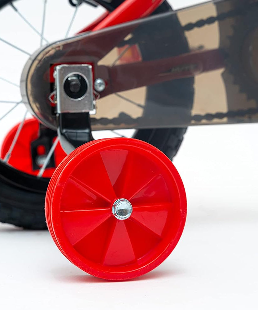 Huffy Moto X Boys Bike 12, 14, 16, 18 Inch Wheels, Multiple Colours, BMX Styling, Single-Speed Kids Bicycle with Stabilisers, Quick Connect Assembly, Ages 3-7