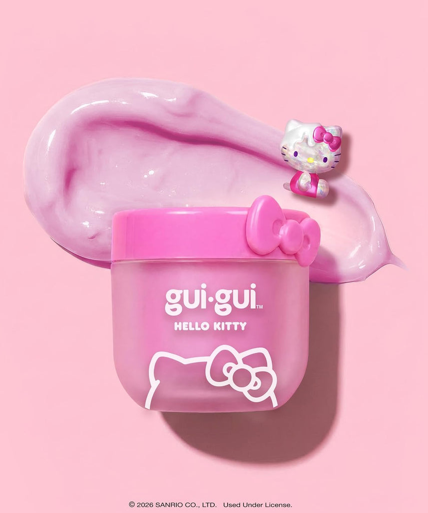 Gui Gui Slime Hello Kitty and Friends Hello Kitty Edition, Gloss Slime with Pink Lemonade Scent, Collectible Surprise Toy for Kids, Ages 6+