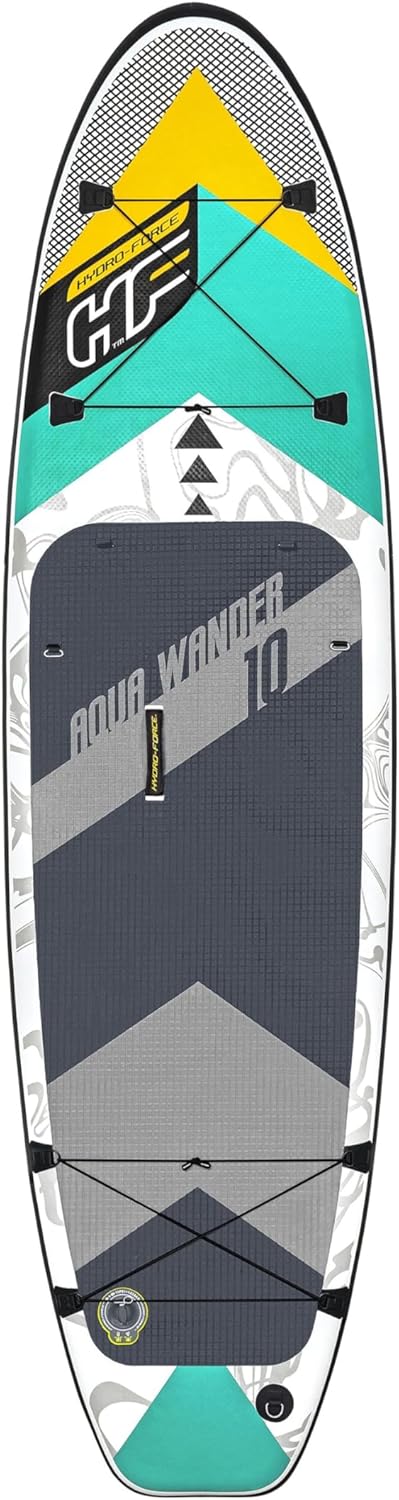 Bestway Hydro-Force Aqua Wander Convertible Stand-Up Paddleboard Set with Paddle, Seat and Footrest – Adult 14+