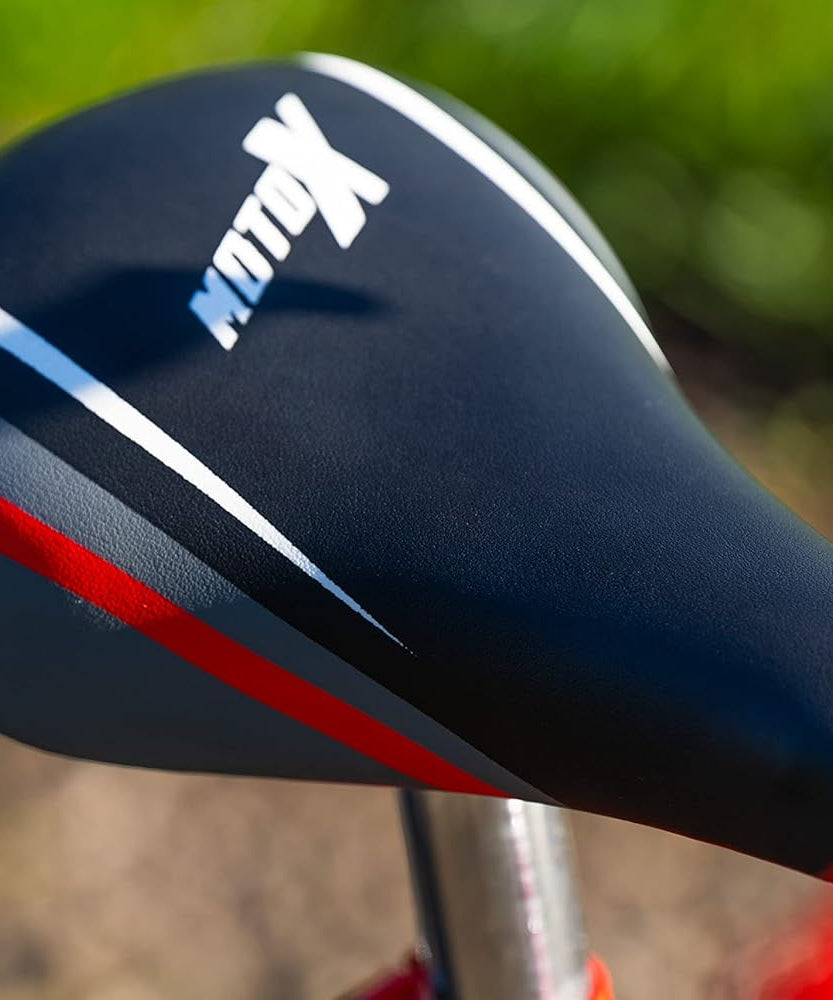 Huffy Moto X Boys Bike 12, 14, 16, 18 Inch Wheels, Multiple Colours, BMX Styling, Single-Speed Kids Bicycle with Stabilisers, Quick Connect Assembly, Ages 3-7