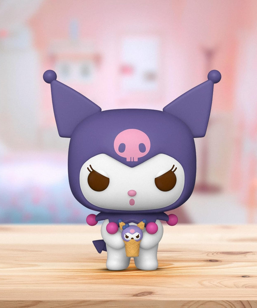 Funko Pop Sanrio Kuromi Hello Kitty Collectable Vinyl Figure Cute Cartoon Display Toy for Kids and Adults Gift Idea Ages 3+