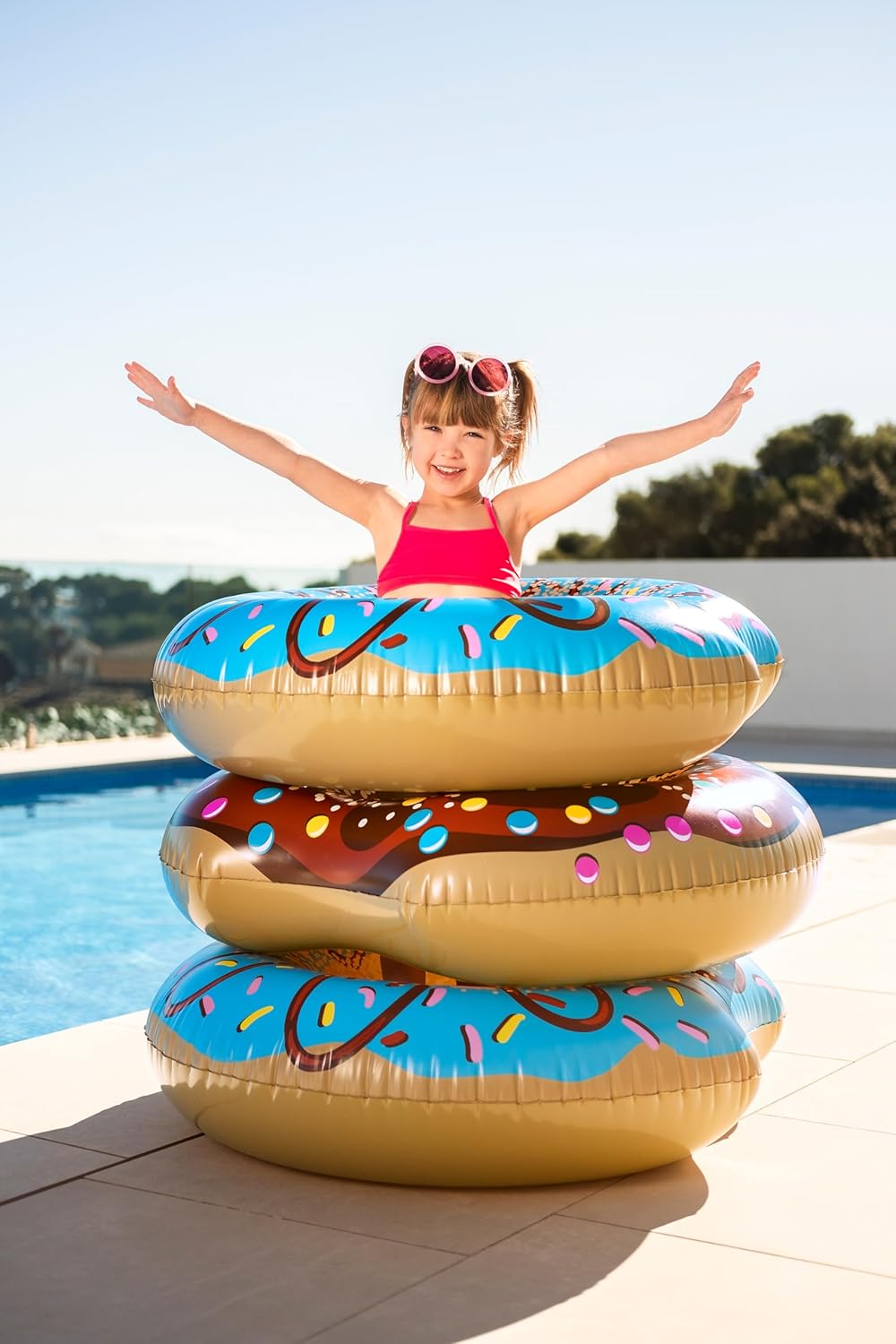 Bestway 36118 donut swim ring for adults, diameter 1.8 cm