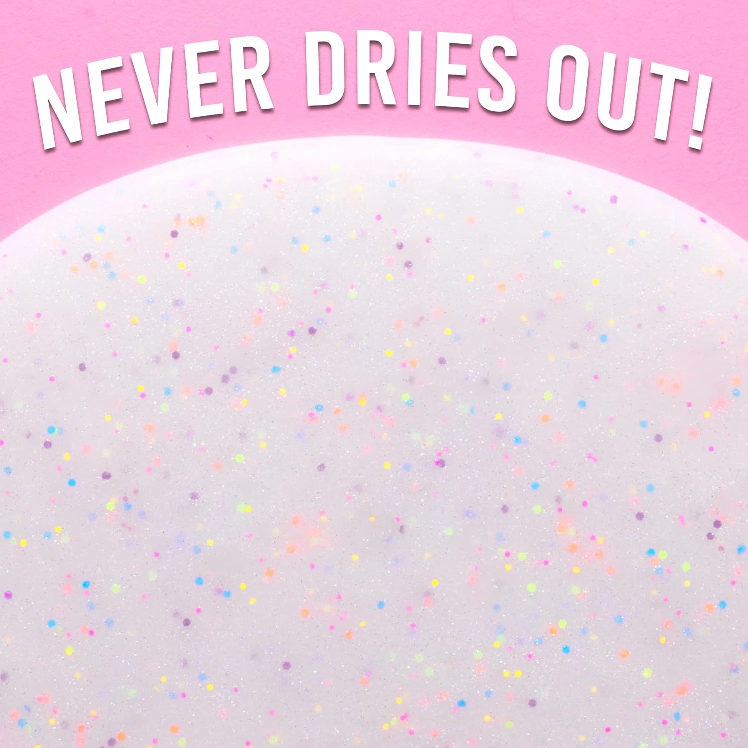 Crazy Aaron’s Enchanting Unicorn Glow Thinking Putty Slime, Glow in The Dark Sensory Putty with Neon Rainbow Confetti & Glitter, Multicolour UH020