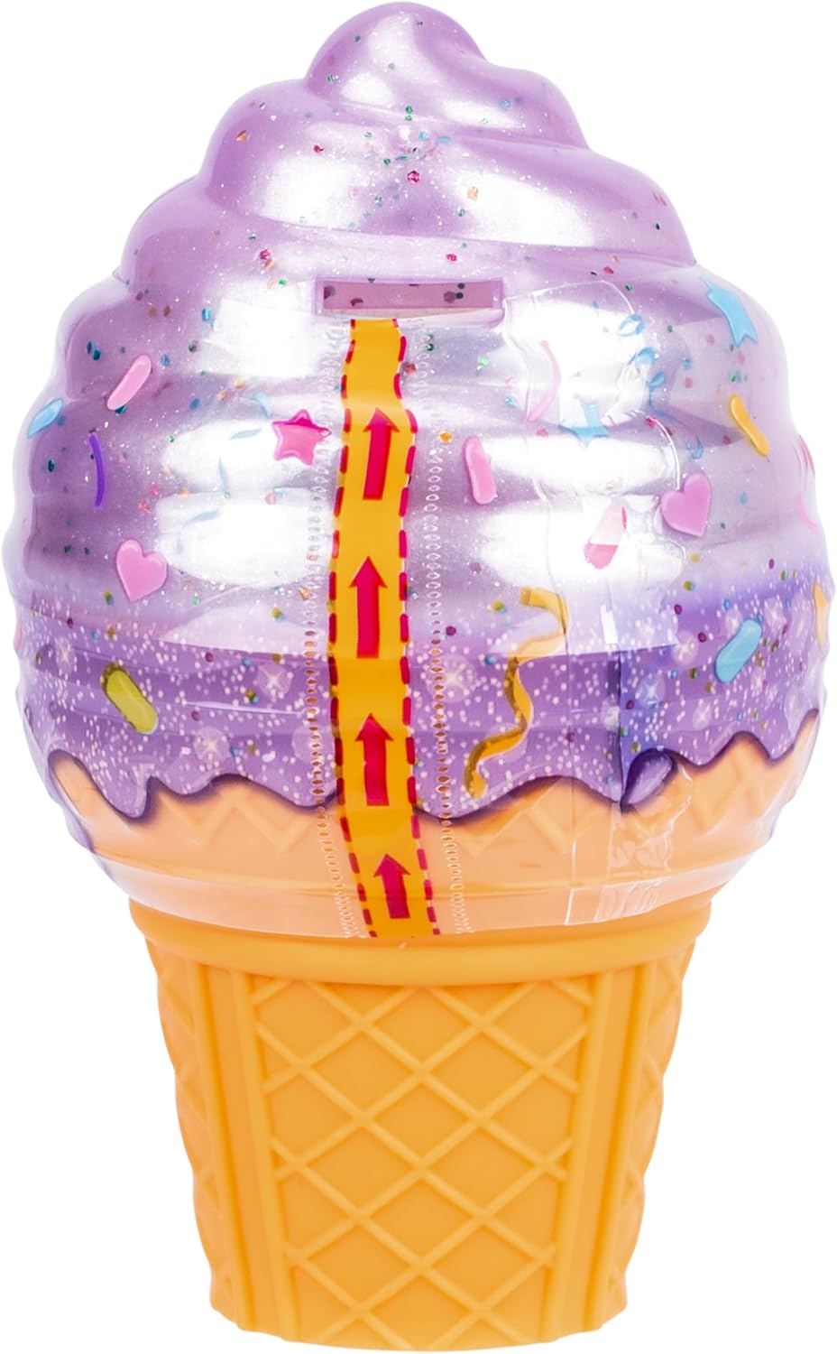 Cookeez Makery Yum Yumz Series-2 Single, Full of Fun and Full of Yum! Add Ingredients & Discover Super-Cute Scented Surprise Plush Pets Inside an Ice Cream Cone You Can Customize - Styles May Vary