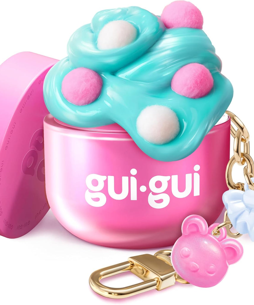 Gui Gui Slime Mini Single Pack Sensory Slime Toy, Pocket Sized DIY Slime Kit with Sparkly Charms, Scented Stretchy Slime & Surprise Collectible, 6 Years+
