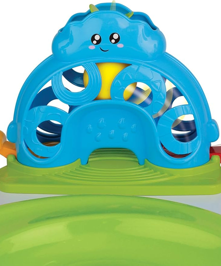 Winfun Baby Move Activity Center Interactive Toy, 2-in-1 Stationary and Activity Table with Lights, Sounds, and Detachable Play Pieces, for Babies 6 Months and Up