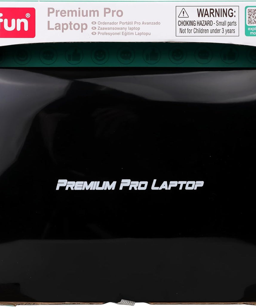 Winfun Premium Pro Laptop Educational Toy for Kids 3+ Years Interactive Learning Laptop with 60 Activities Teaching Letters Numbers Math Music & Games