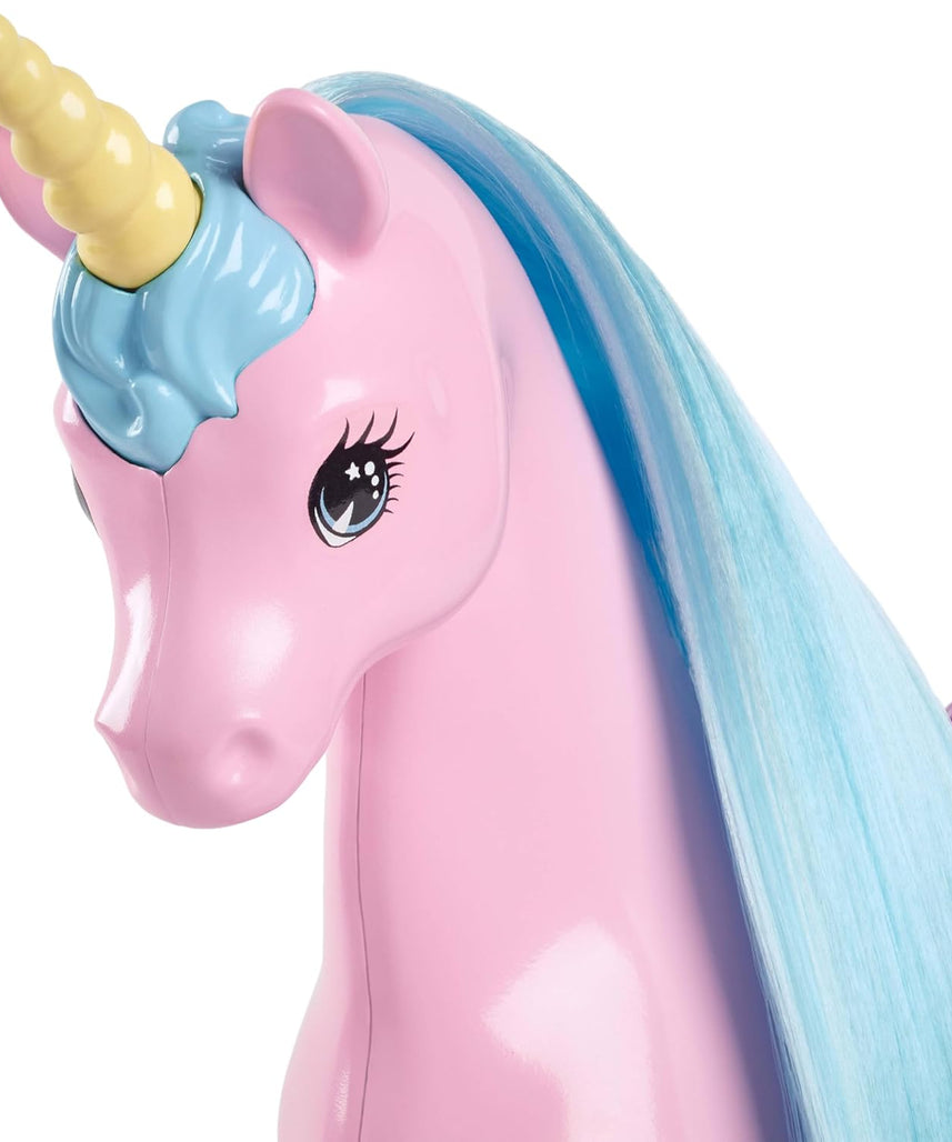 Barbie Mattel Doll & Unicorn Fantasy Playset – Magical Adventure Toy