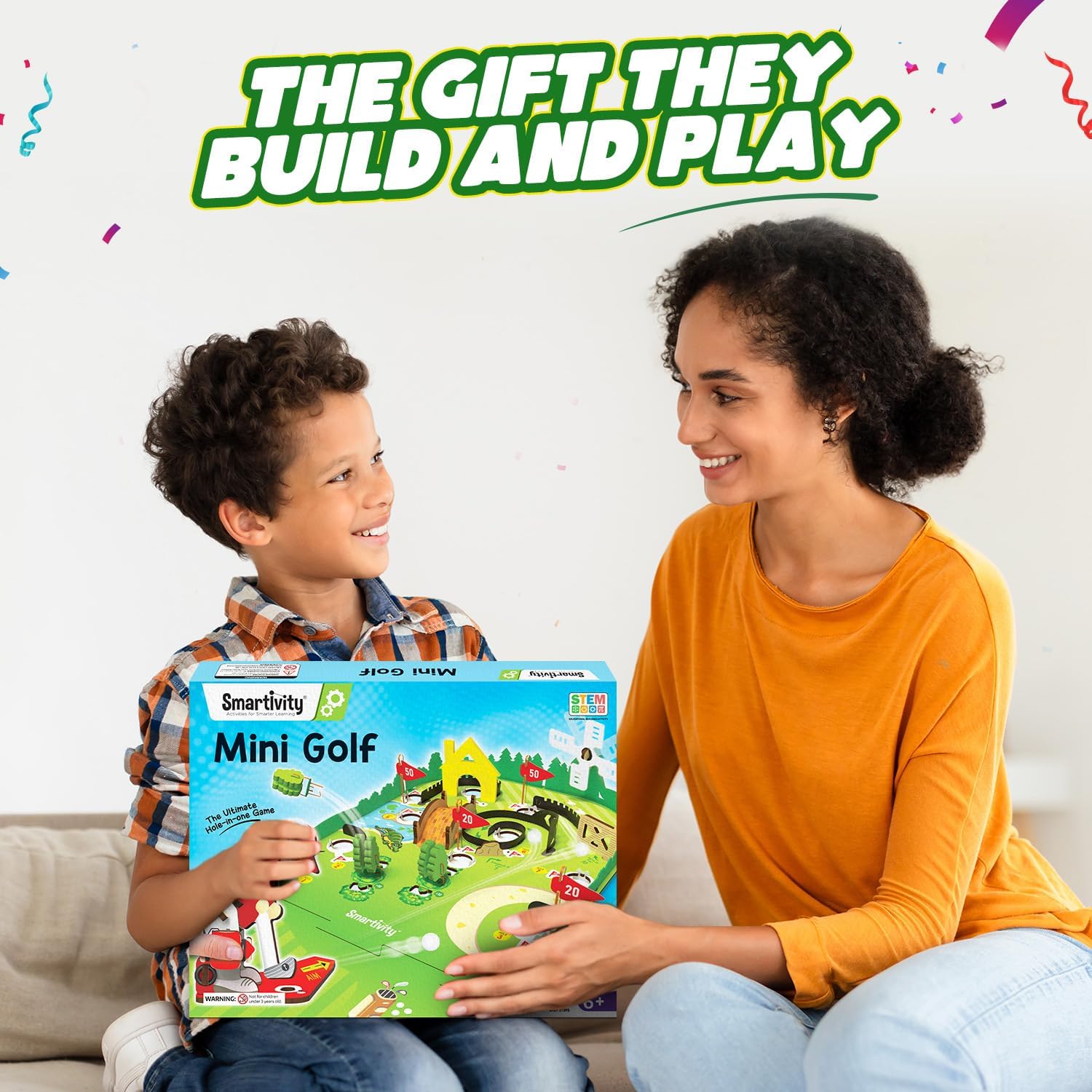 Smartivity DIY Mini Golf - Tabletop Game for Kids 6-12 Years Old | Birthday Gifts for Boys & Girls | Toy for Boys and Girls 6,7,8,9,10,11,12,13,12 Years
