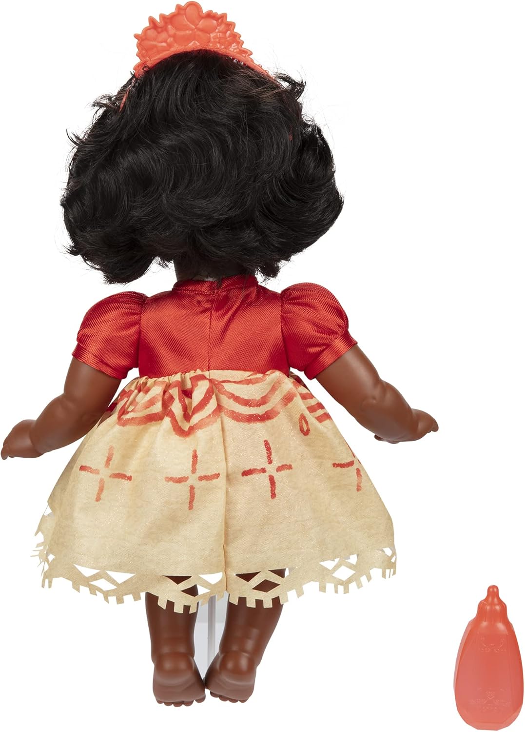 Disney Princess Moana Baby Doll with Baby Bottle & Hair Pin