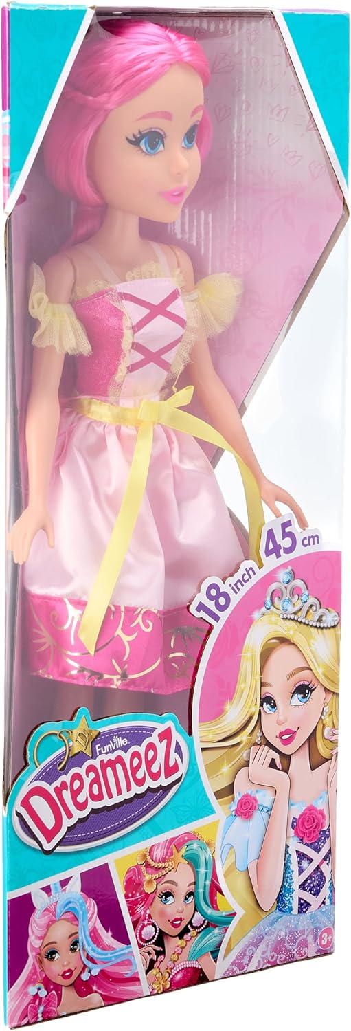 Dreameez Fantasy Dolls Set, 3-Piece Fairy Doll Collection, 45 cm Tall Magical Dolls for Kids Ages 3+