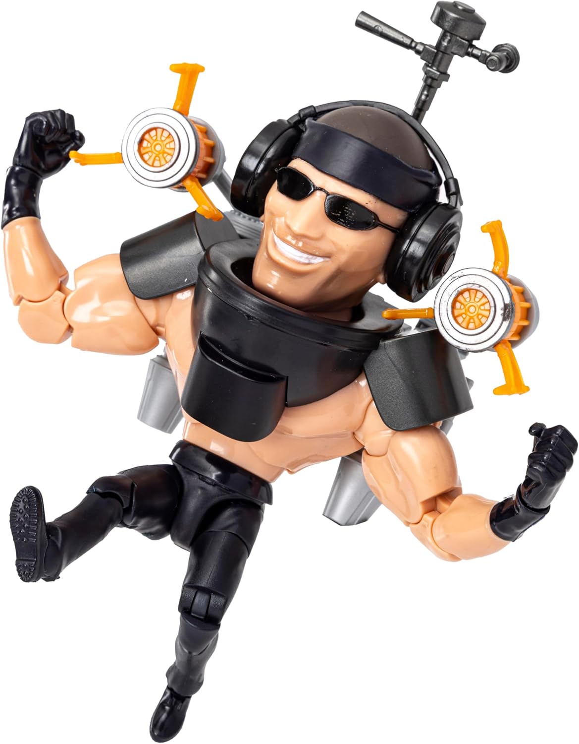 Skibidi Toilet Deluxe Figure Series 2 Berserker Mutant, Official 6 Inch Collectible Action Figure with 22 Moving Parts for Kids 13+
