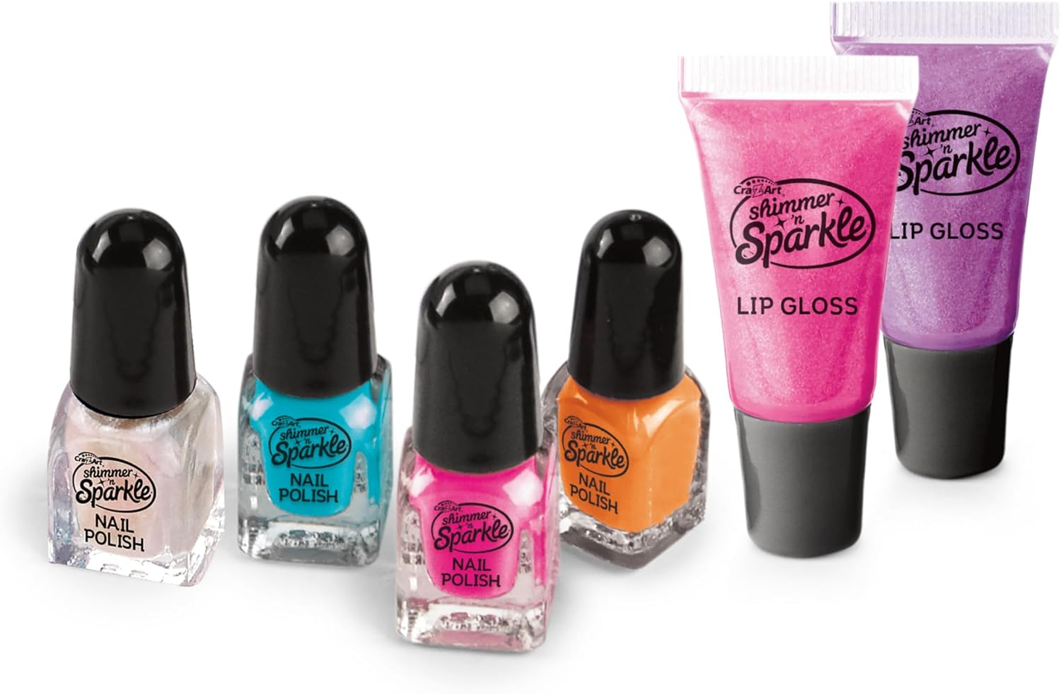 Shimmer N Sparkle Light-Up Beauty Studio, SNS-17346, Selfie Makeup Kit, Phone Holder, USB Charging, Girls Toy