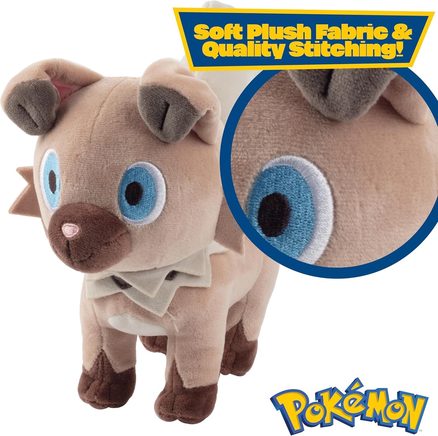 Pokemon PKW3663-20 cm Plush - Wuffels, Official Plush