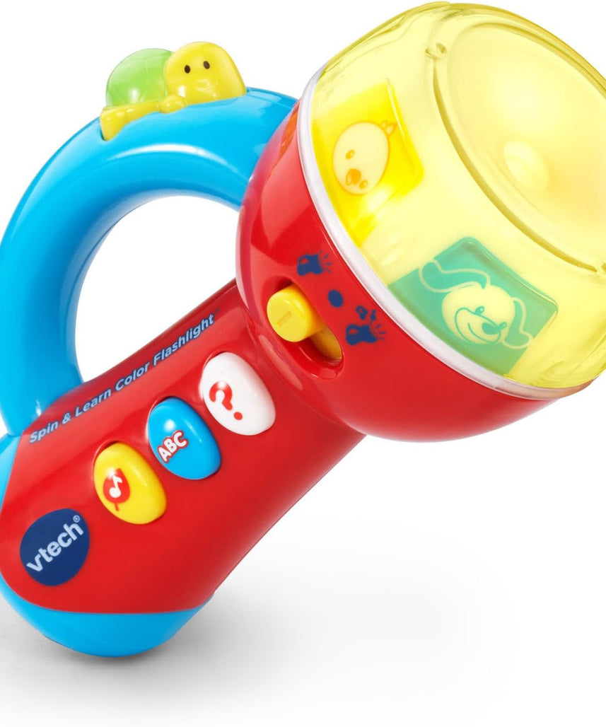 VTech Baby 185903 Spin and Learn Colours Torch - Multi-Color