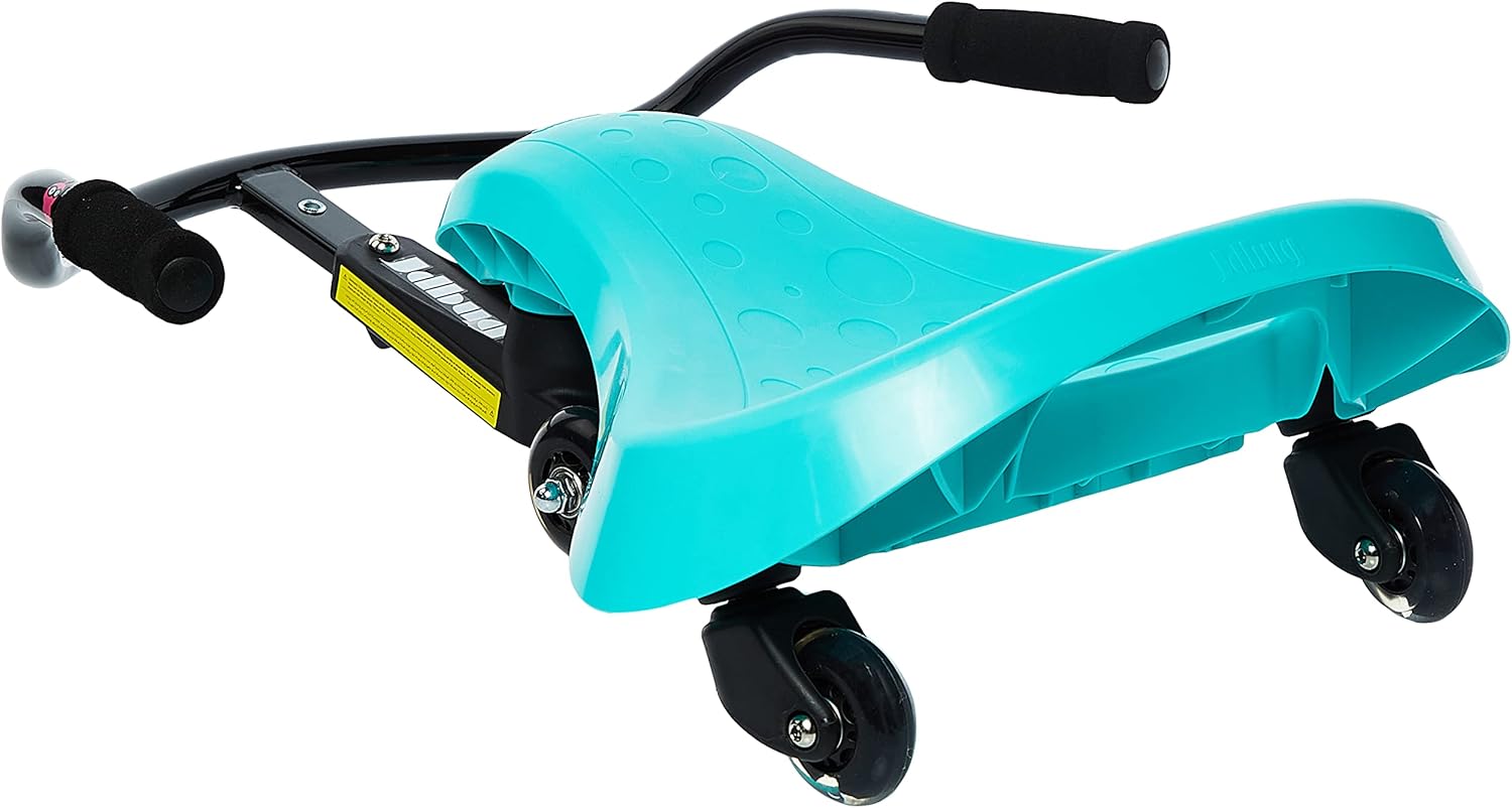 سكوتر جيه دي باج كيدز سواير المتأرجح، عجلات خلفية مضيئة بتقنية LED، مساند أقدام مانعة للانزلاق، مقعد مصبوب مريح، مناسب للأعمار من ٢ إلى ٥ سنوات، دراجات، دراجات ثلاثية العجلات، وألعاب ركوب