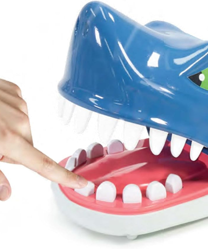Merchant Ambassador Shark Chomp! Who Can Press down the most Shark Teeth! Kids Action Game! Age 4 & Above! Girls and Boys