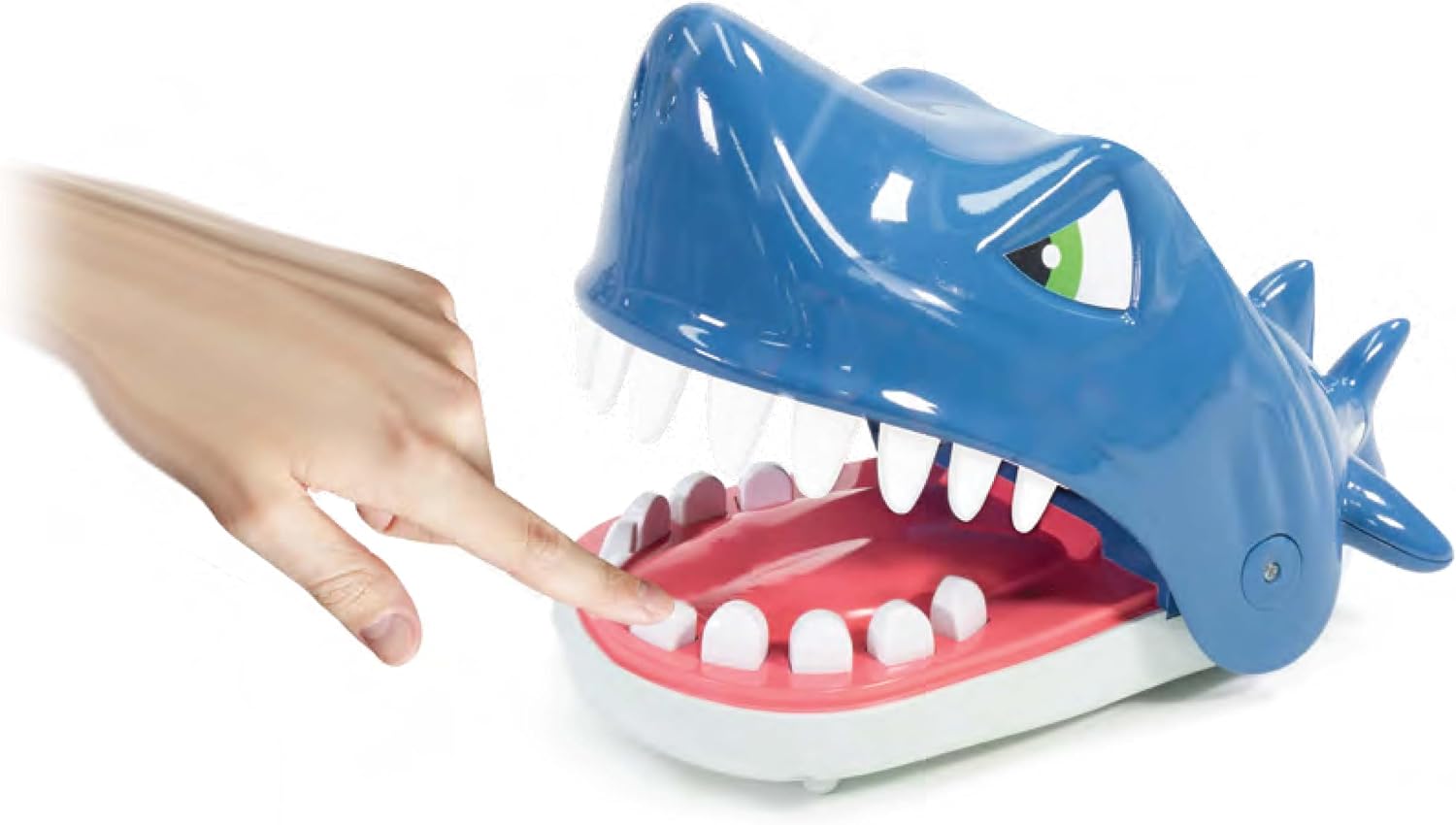 Merchant Ambassador Shark Chomp! Who Can Press down the most Shark Teeth! Kids Action Game! Age 4 & Above! Girls and Boys