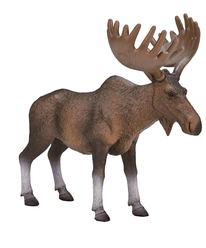 MOJO Moose (European Elk) Realistic International Wildlife Hand Painted Toy Figurine