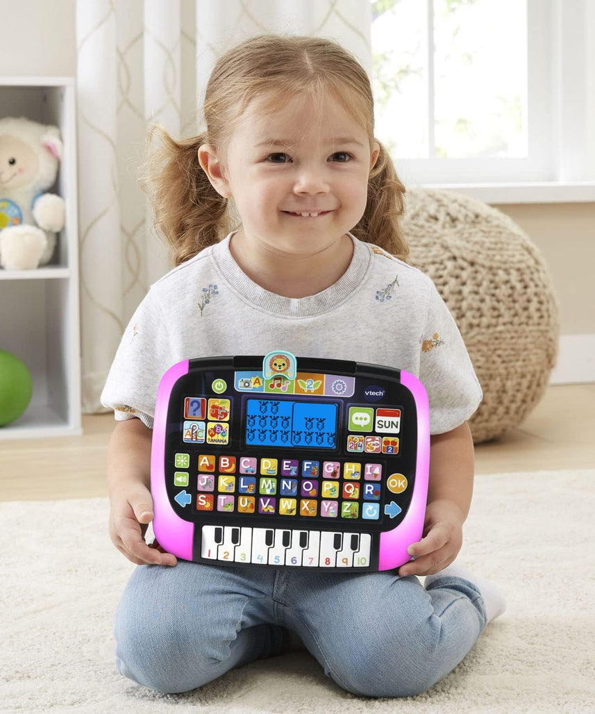VTech - Little Apps Light-Up Tablet | Educational Tablet Toy to Learn Alphabet, Numbers, Colours, Shapes, Animals, Time | 2 Years+ | Black