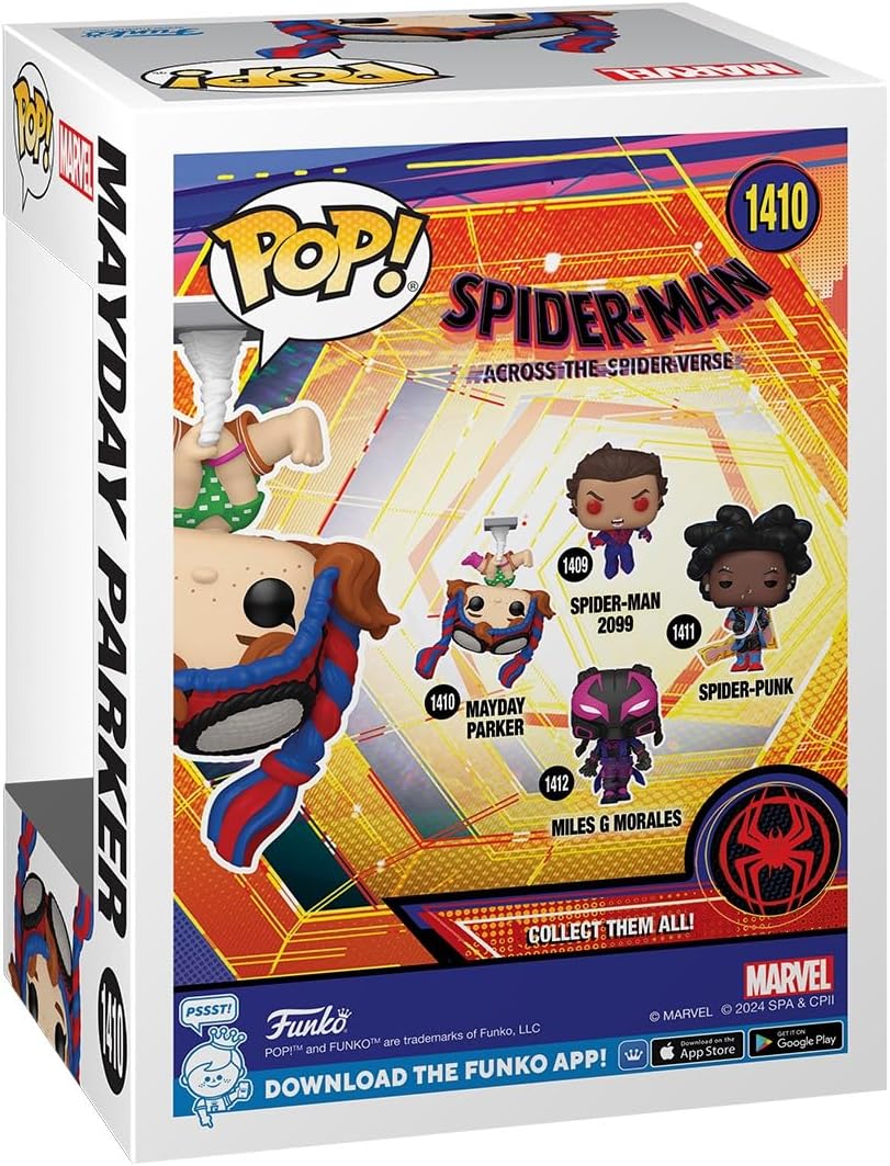 Funko Pop! Marvel: Spider-man Across the Spider-Verse - Mayday Parker - Collectable Vinyl Figure - Gift Idea - Official Merchandise - Toys for Kids & Adults - Movies Fans