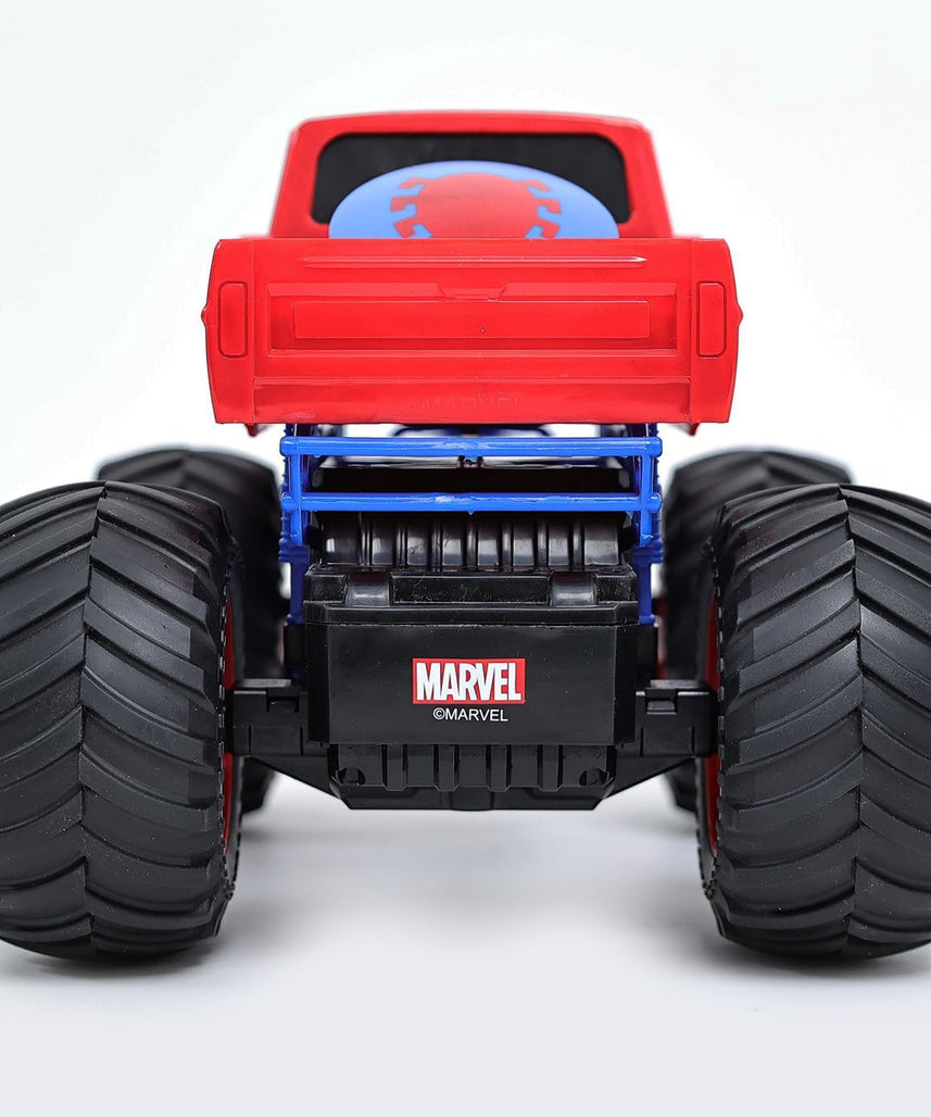 Marvel Spider-Man Rock Raider Remote Control Car, Official 2.4 GHz Full Function R/C Vehicle, Rugged Rock Crawler Toy for Kids Ages 3+