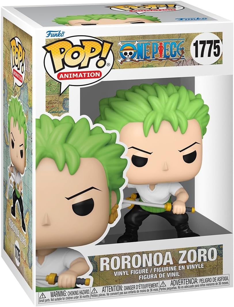 Funko Pop Animation One Piece Roronoa Zoro Refresh Vinyl Figure Collectable Toy For Kids & Adults Anime Fans Ages 14+
