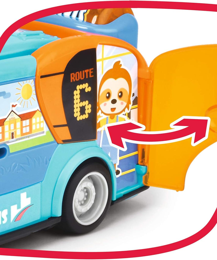 Dickie Toys 204113000 ABC Bus – Push Car for Babies & Toddlers (1 Year+)